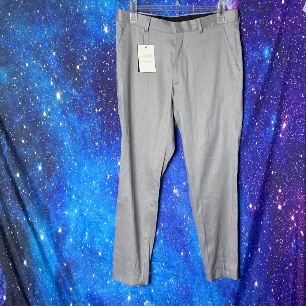 Asos- Light Gray Trousers size 30